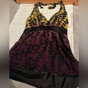 Express size 6 ombré halter shirt.